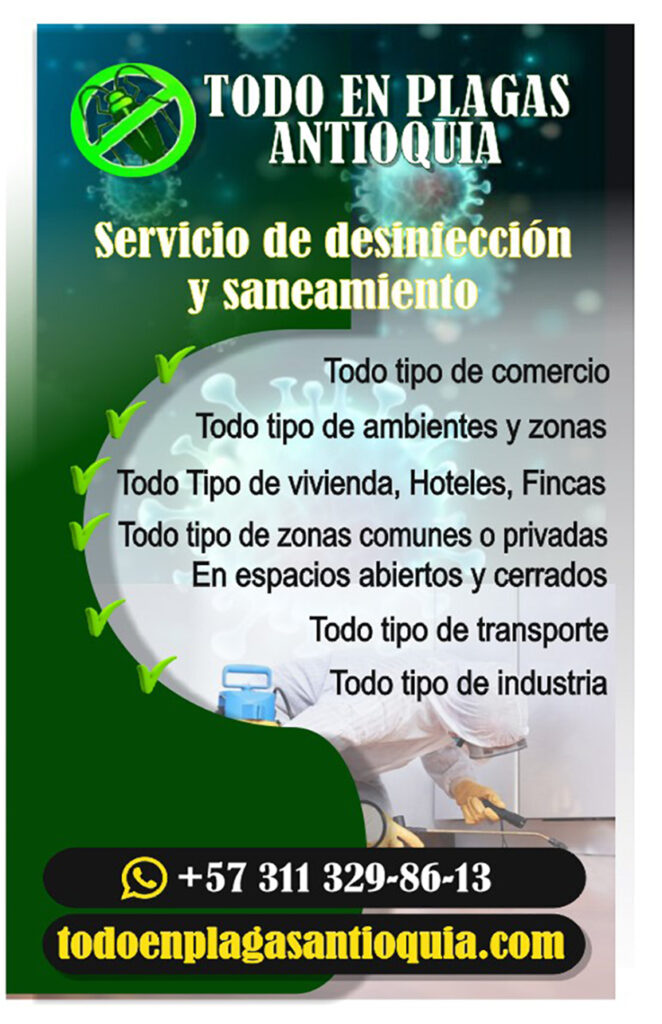 Fumigación de cucarachas